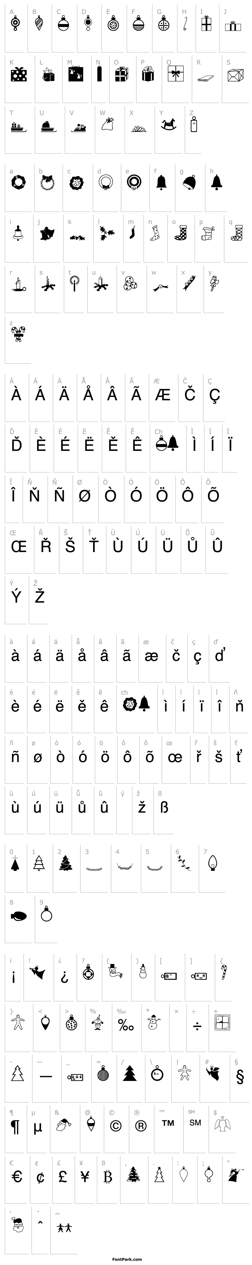 Overview BAIKALfont Regular