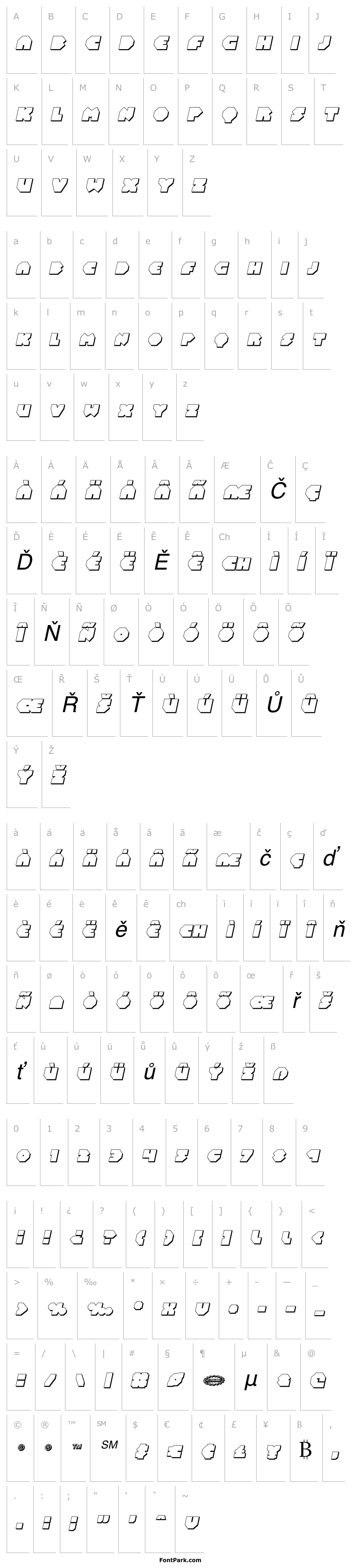 Overview Bal-Astaral 3D Italic
