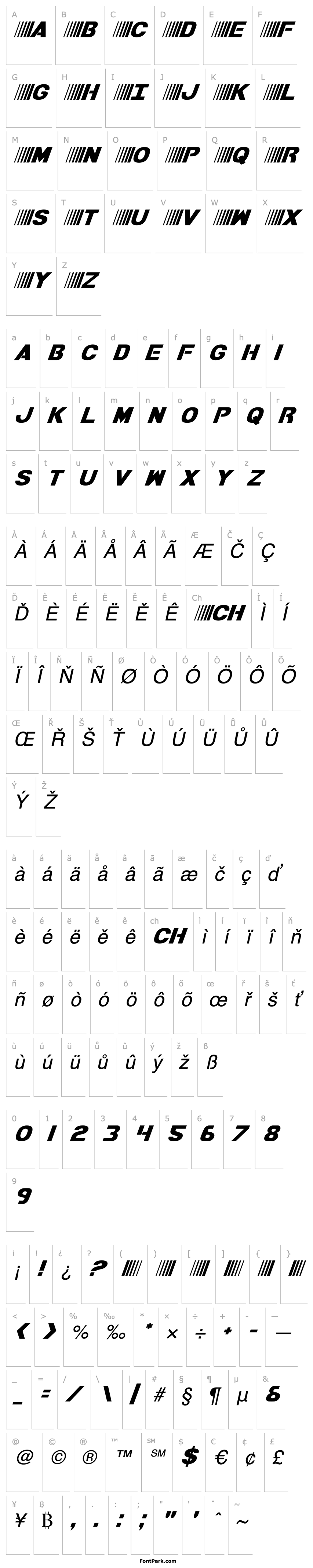 Overview Bamf Italic