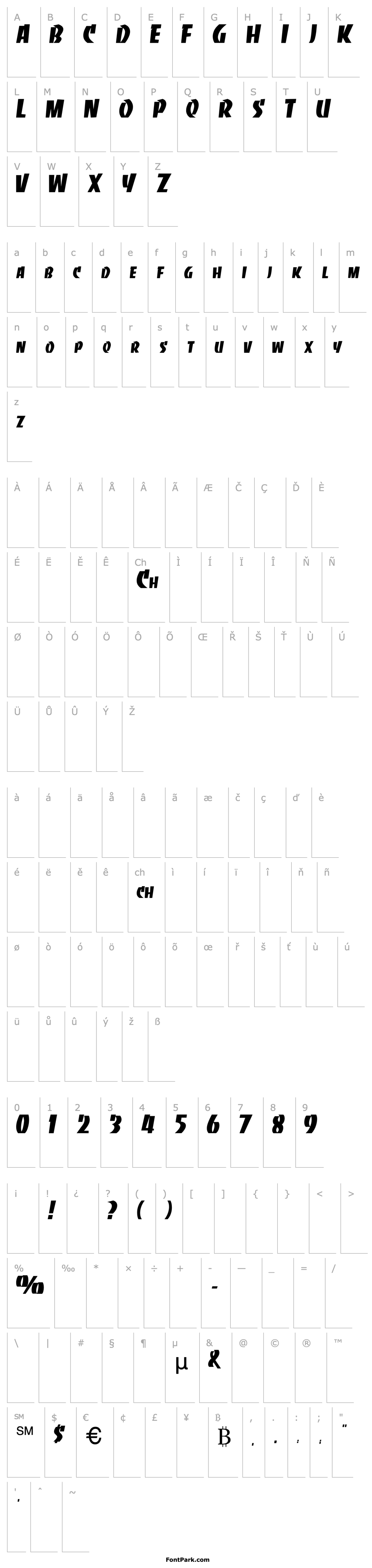 Overview Bank Italic 