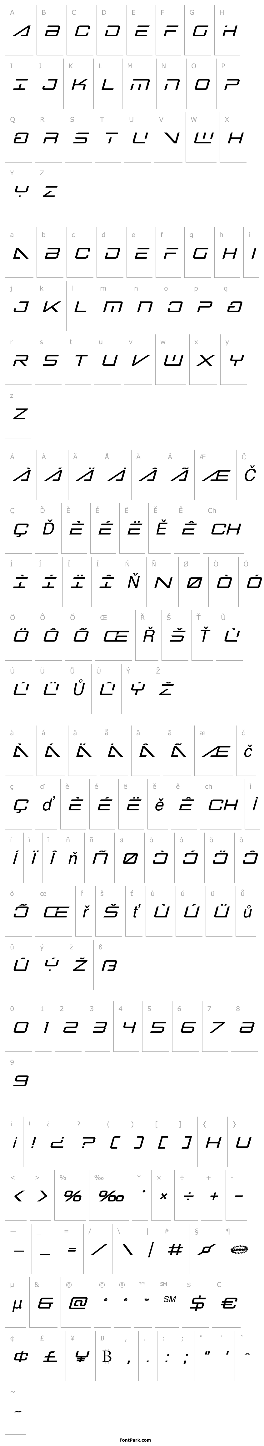 Přehled Banshee Pilot Bold Italic