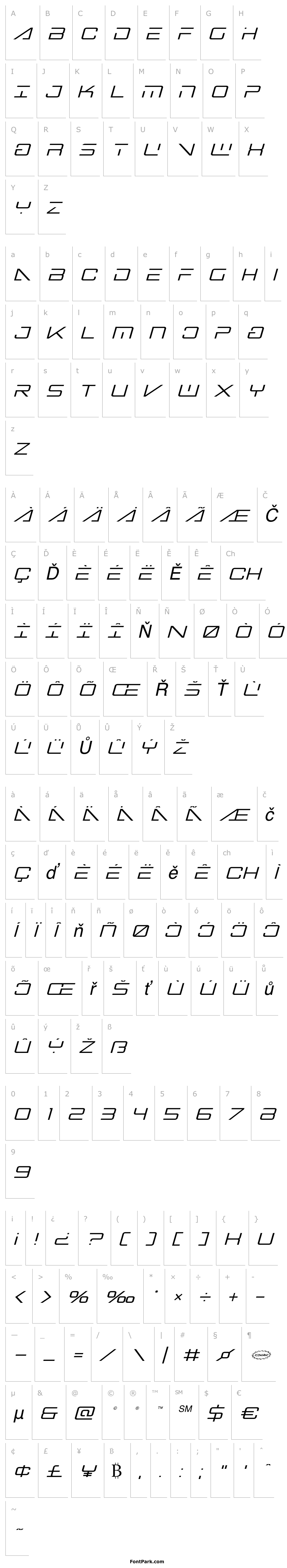 Overview Banshee Pilot Italic
