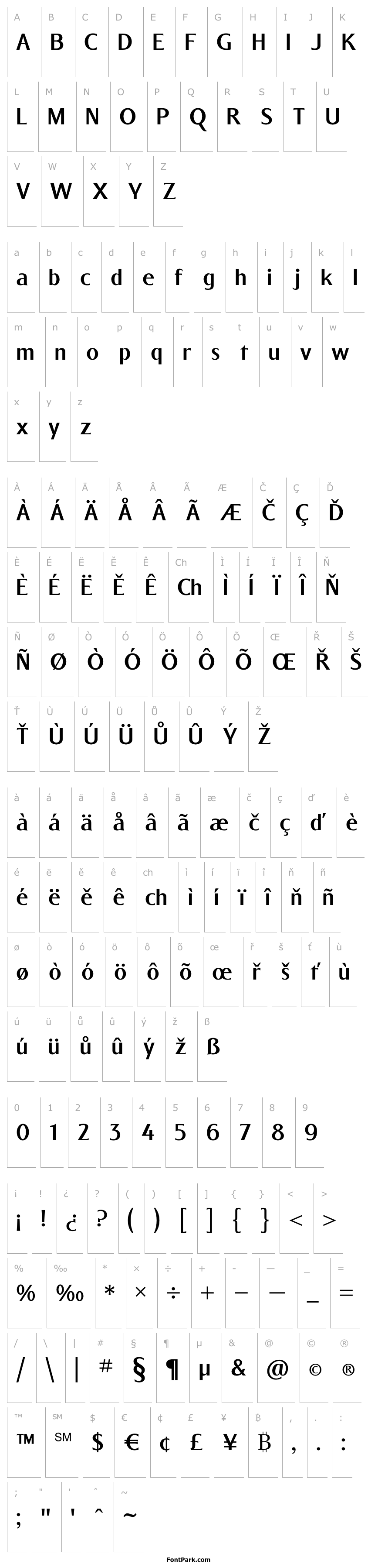 Overview Baqacents Semi Bold