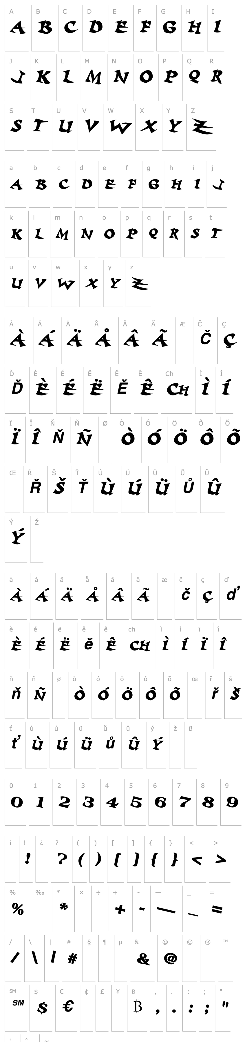 Overview Baratz Bold Italic