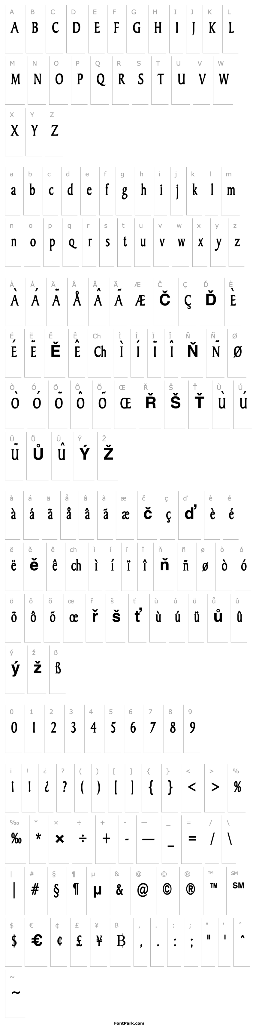 Overview Barrett Thin Bold