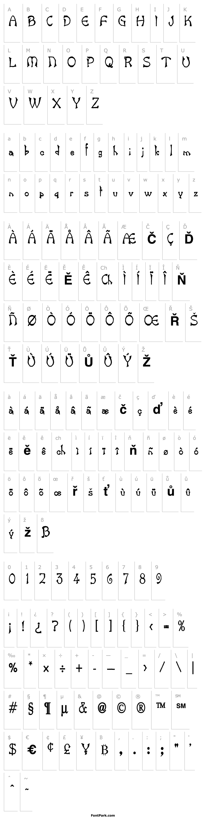 Overview Bart Thin Bold