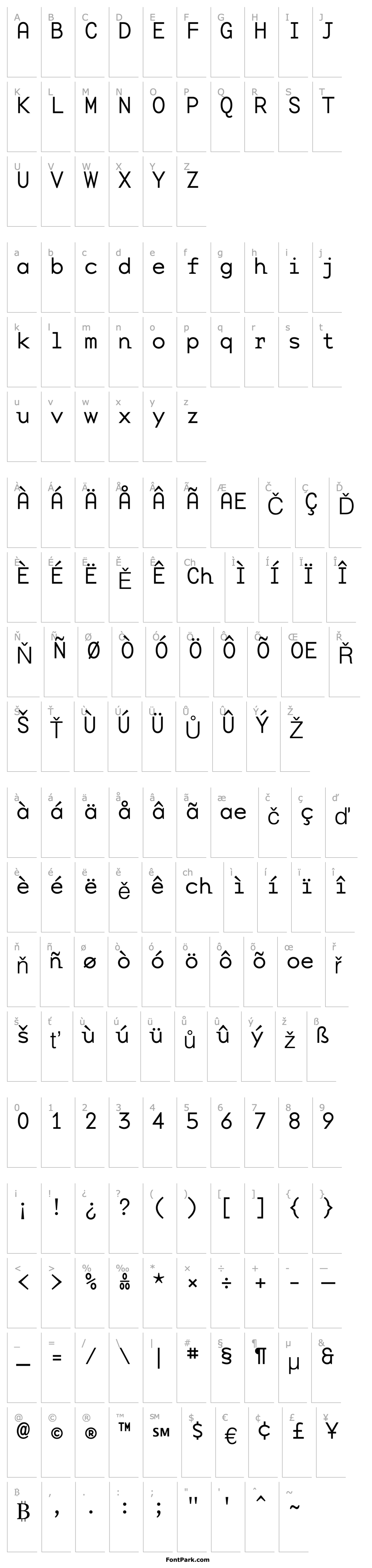 Přehled BaseMonoWide-Thin