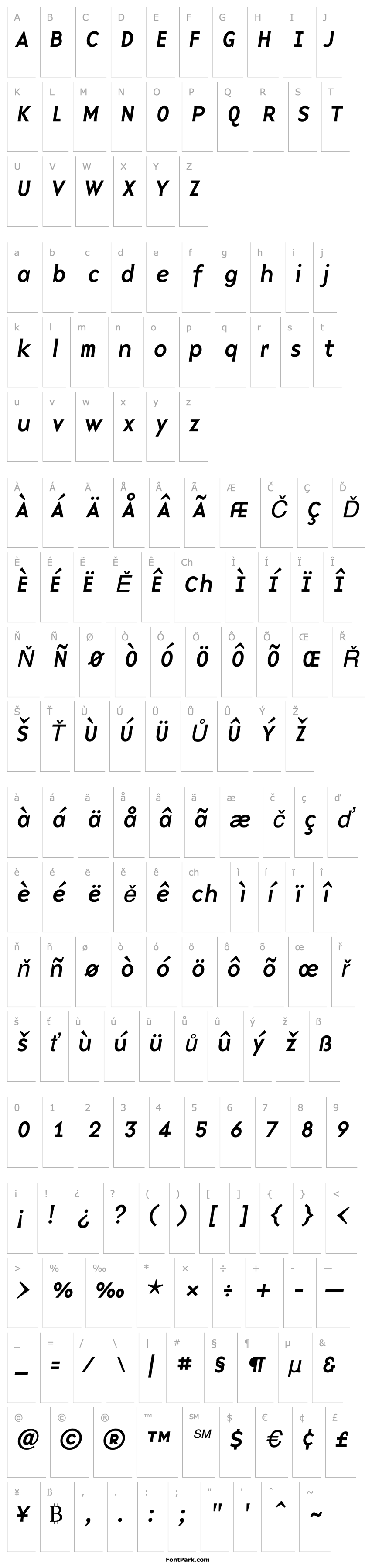 Overview BaseNine Italic