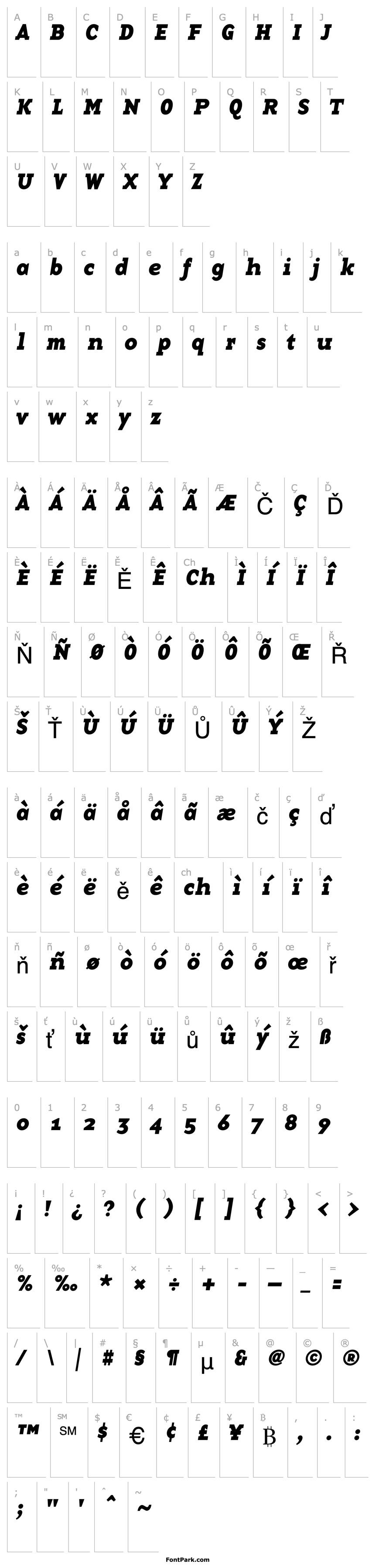 Overview BaseTwelveSerifBI