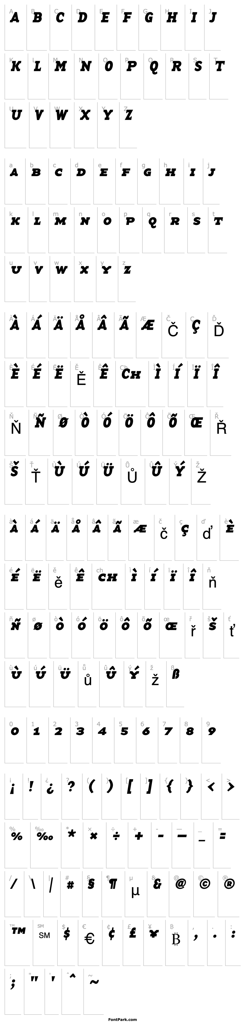 Overview BaseTwelveSerifSCBI