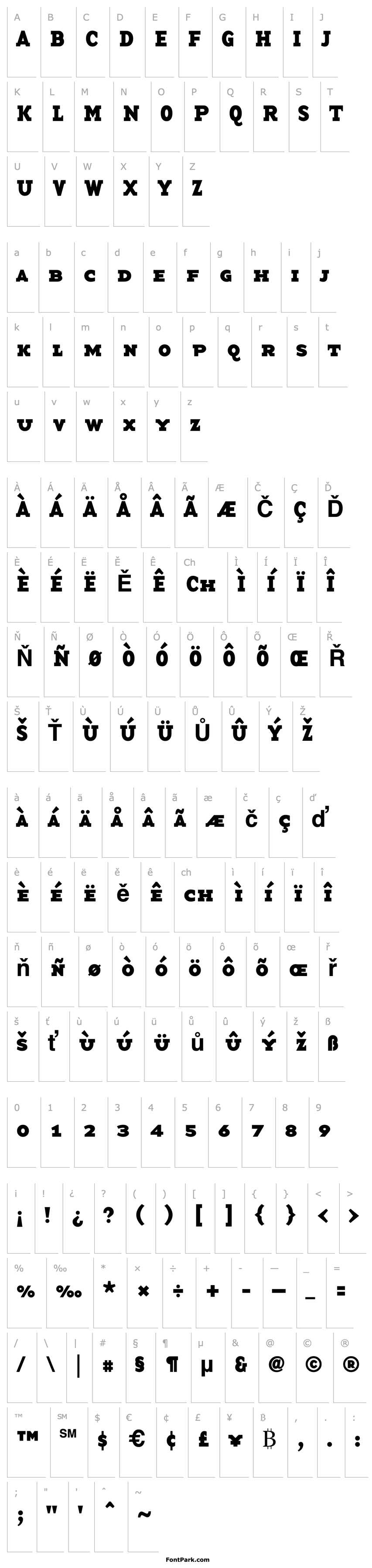 Přehled BaseTwSerifSmallCaps Bold