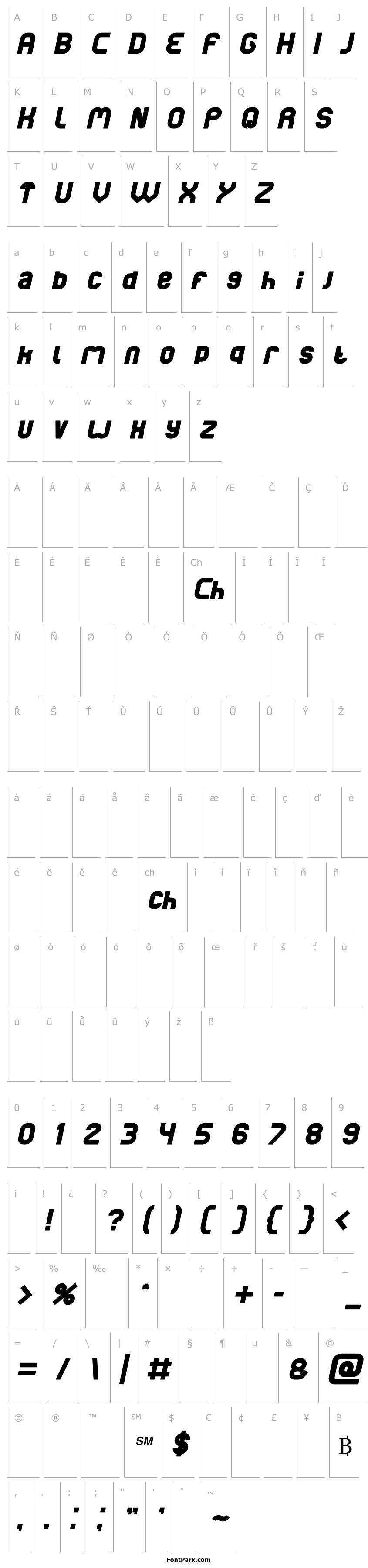 Overview basic Bold Italic