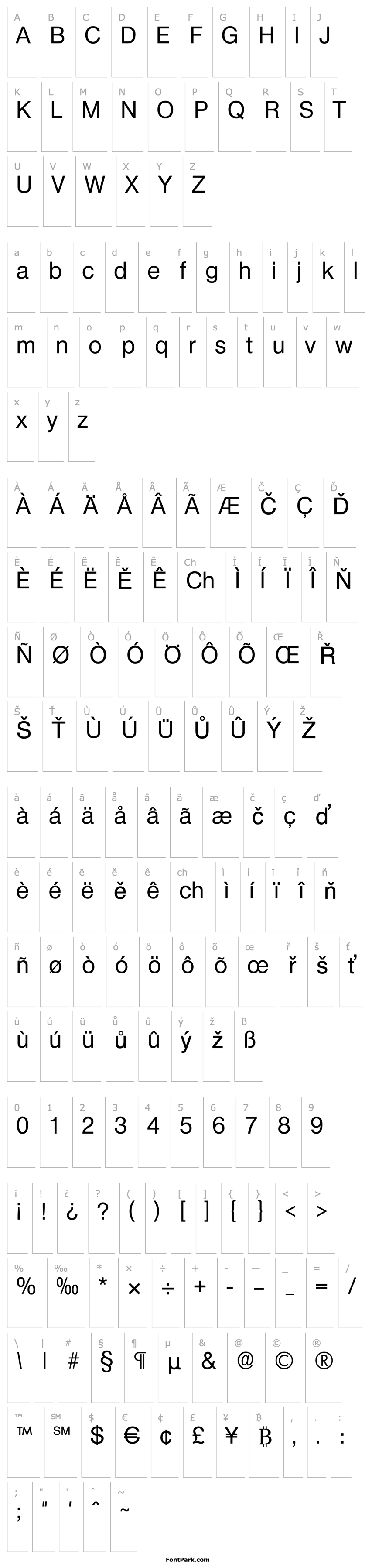 Overview Basic Sans SF