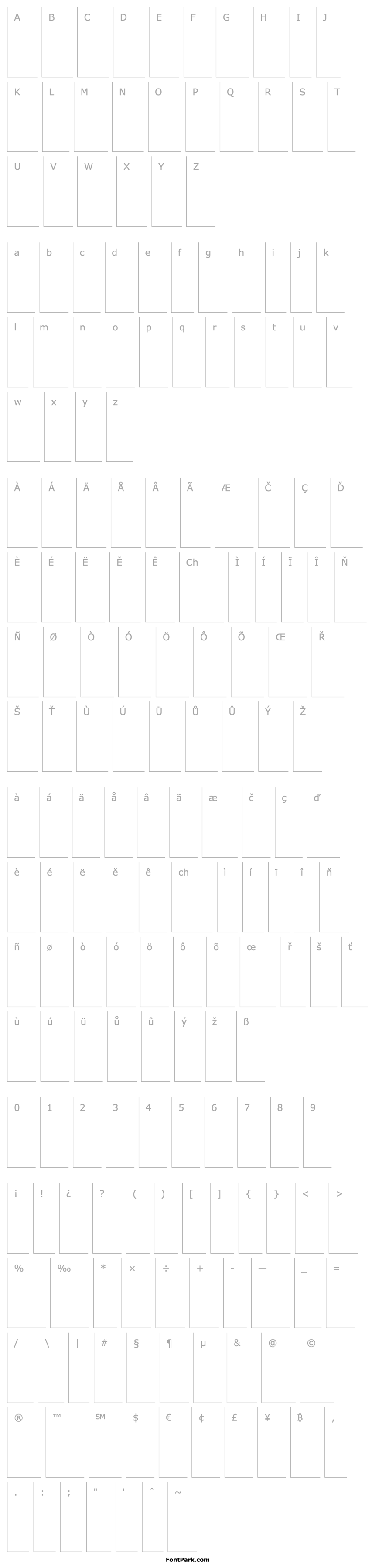 Overview BasicCommercial LT Bold Italic