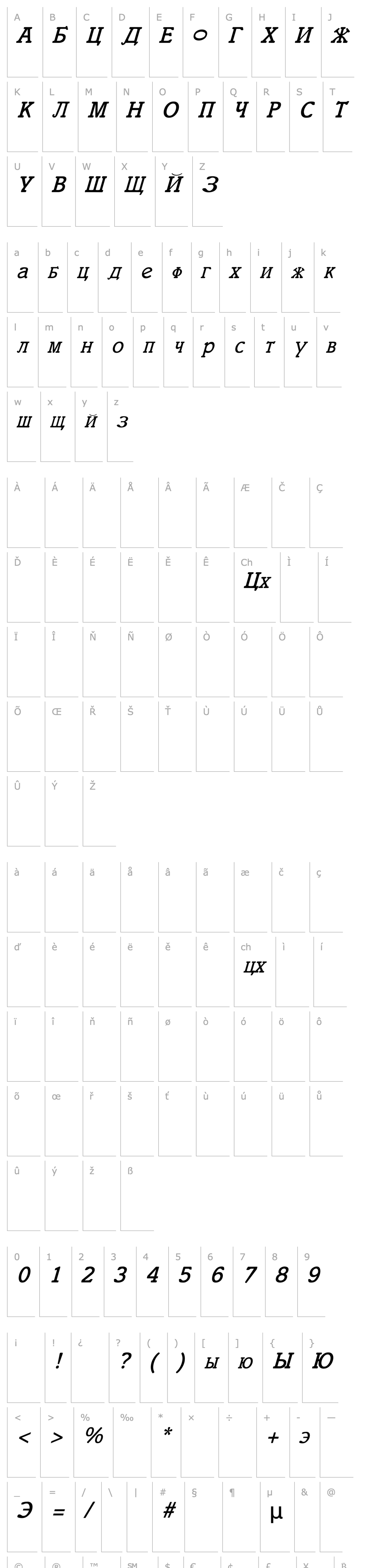 Overview Basil  Italic