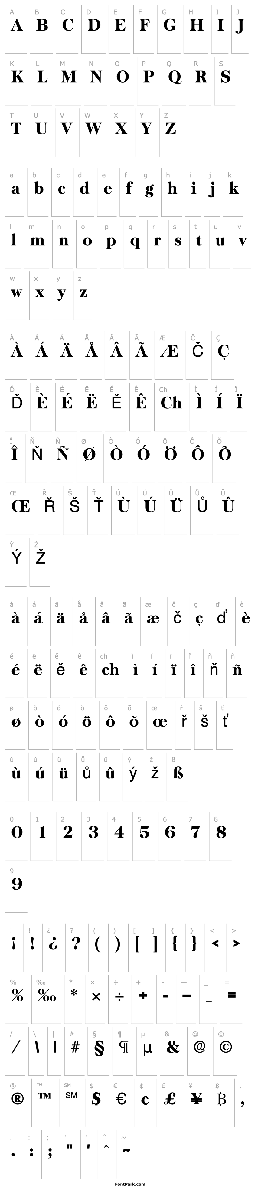 Overview Basker-ExtraBold