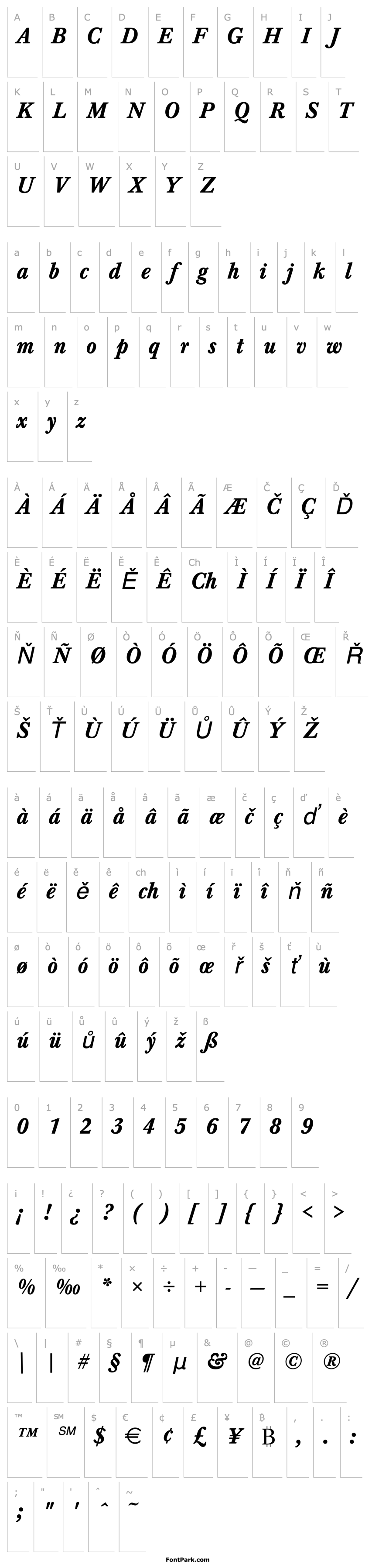 Overview Baskerville_Becker_Med_Italic