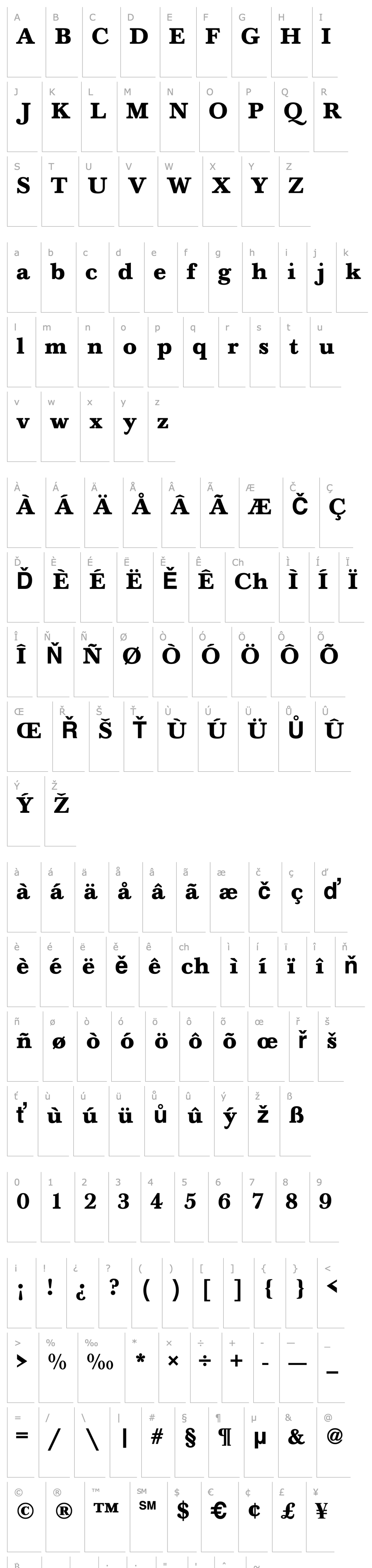 Overview BaskervilleH Bold