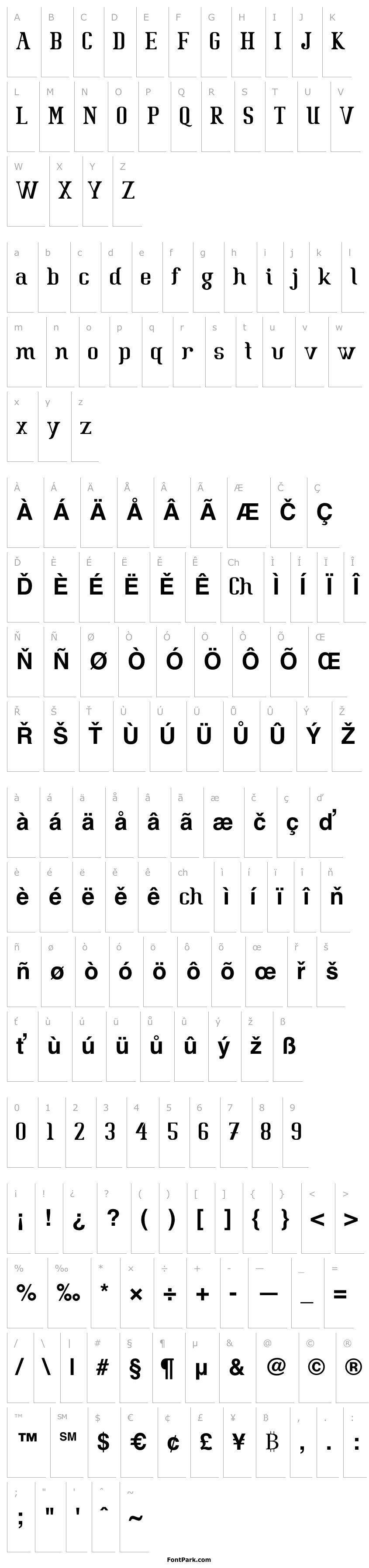 Přehled BataviaGlamoreBOLD-Bold