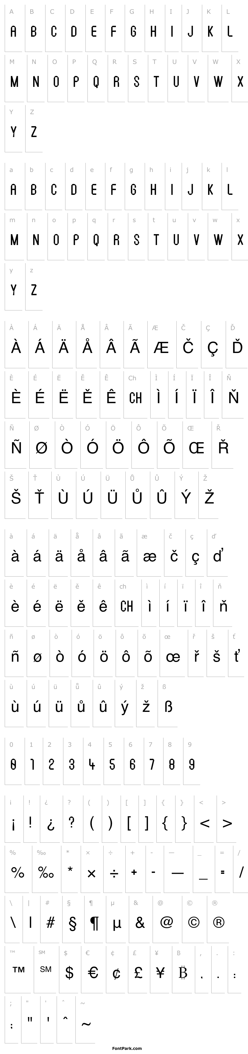 Overview Baton Sans