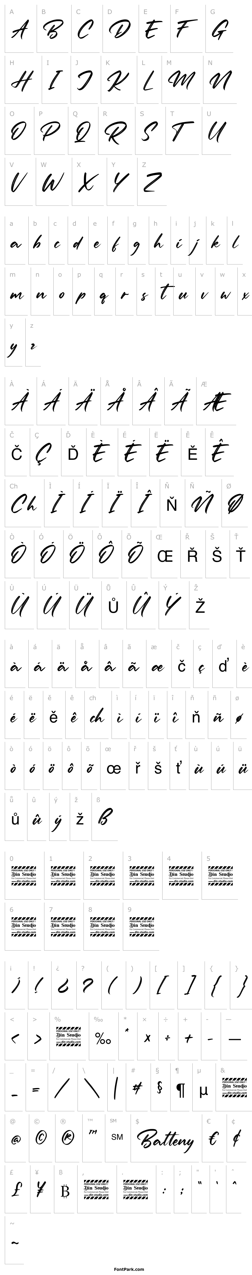 Přehled Batteny Personal Use