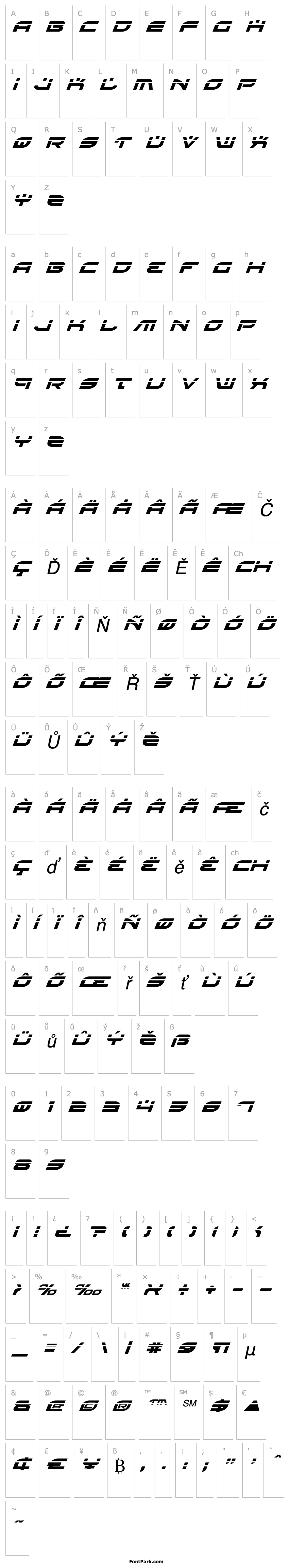 Overview Battlefield Laser Italic