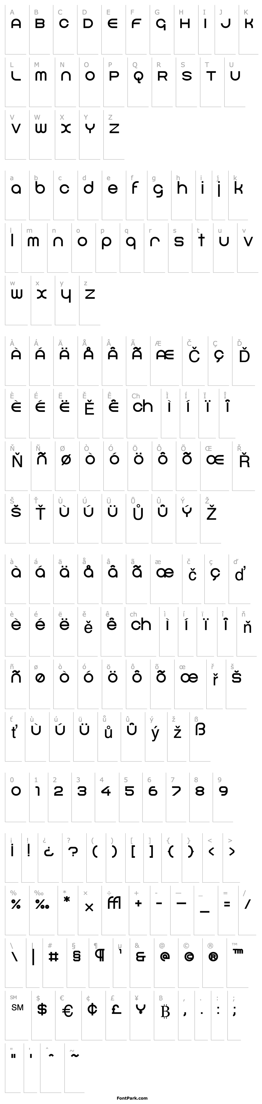 Overview Bayer Sans