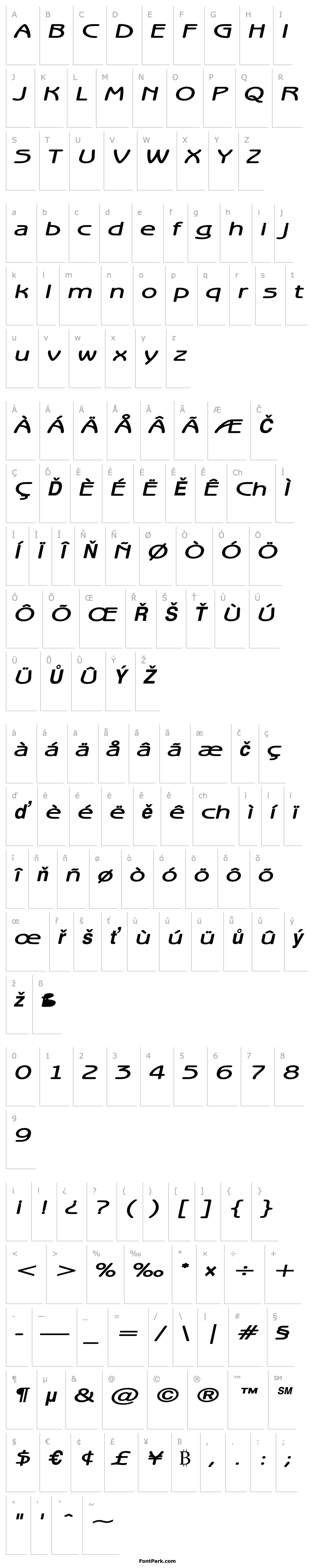 Overview Beagle Extended Bold Italic