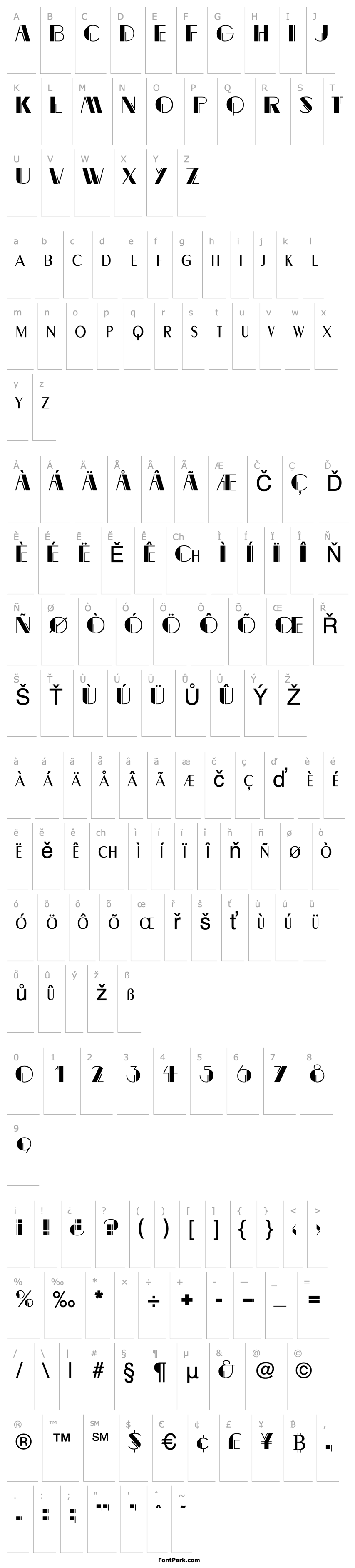 Overview BealeVarigated Regular