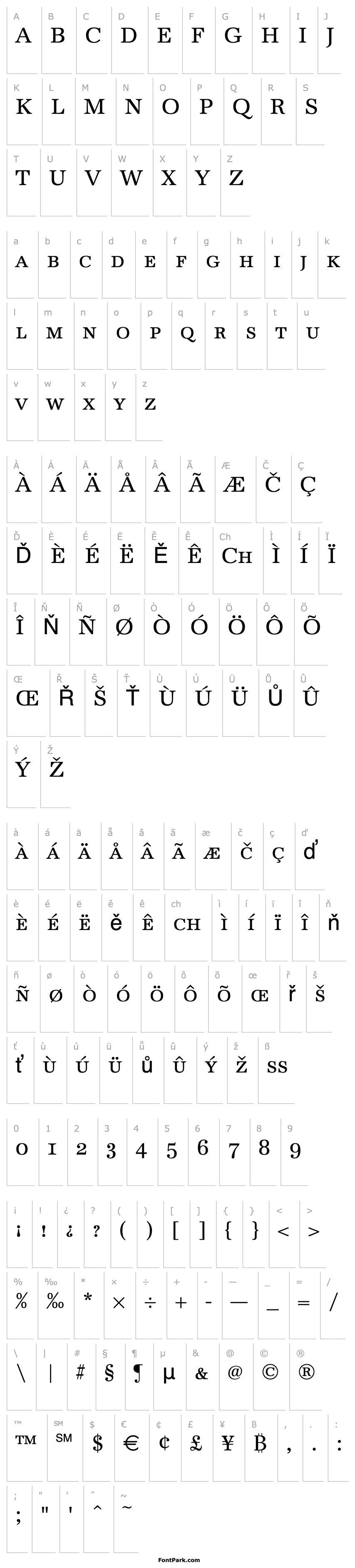 Overview Becker_Antiqua_Caps