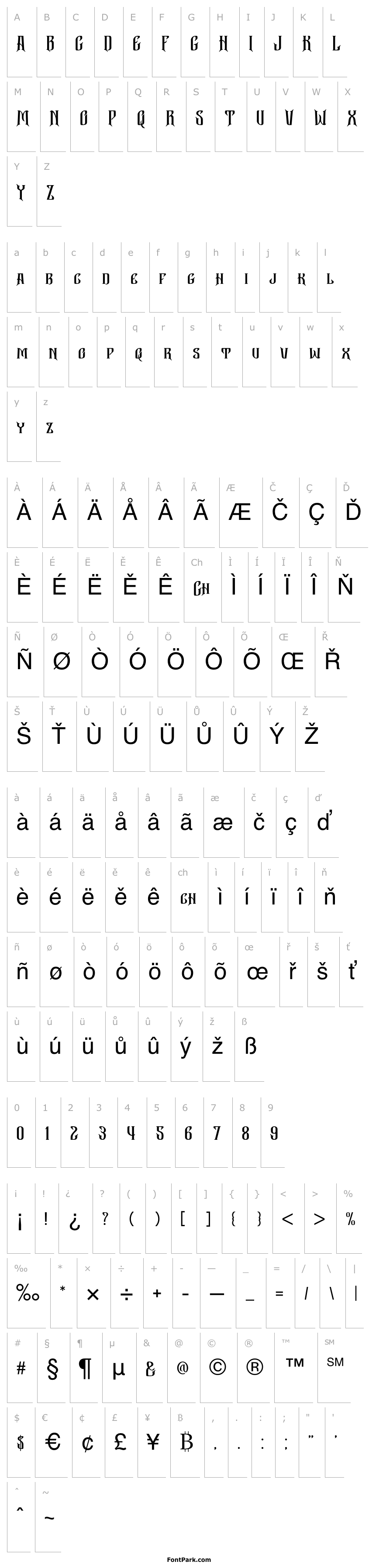 Overview Bekelakar-Allcaps