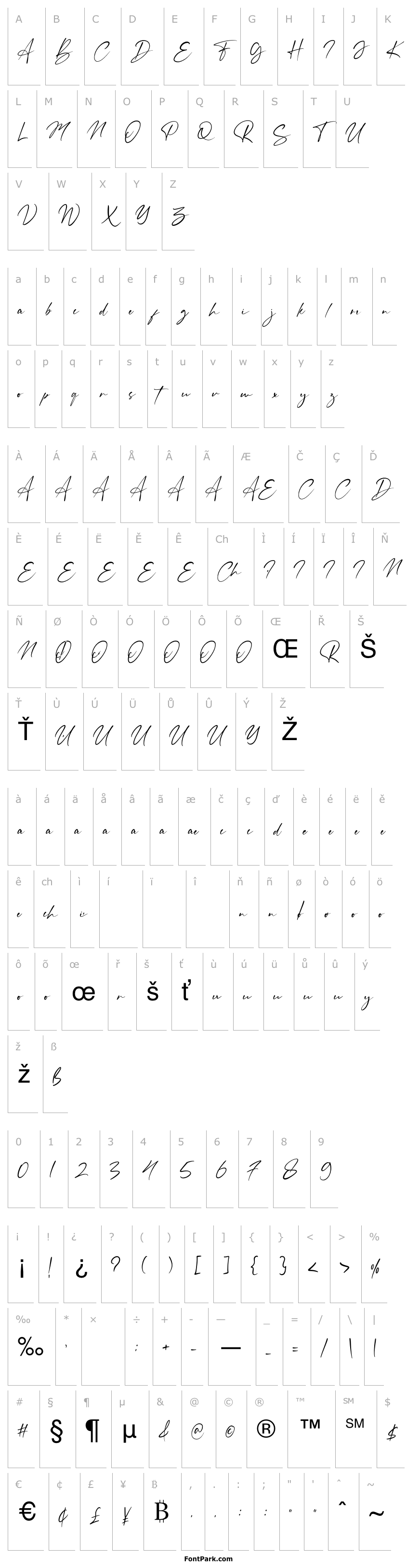 Přehled Belmonth Regular