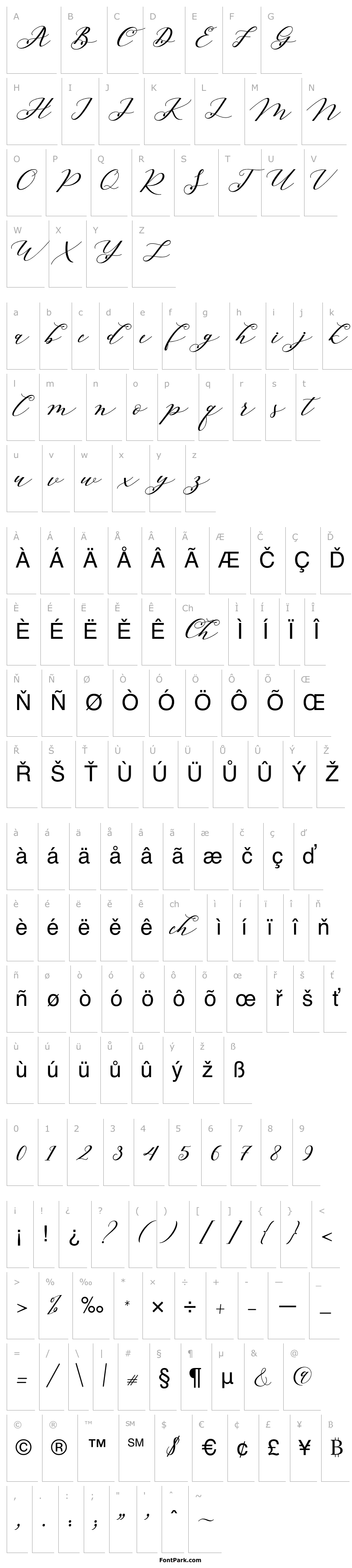 BelovedScript Font | FontPark.com