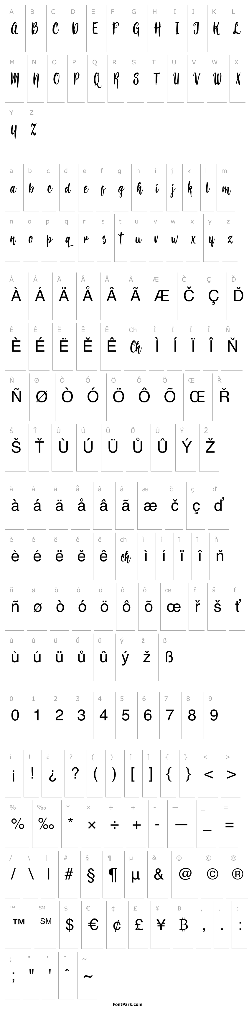 Přehled Bemboza script