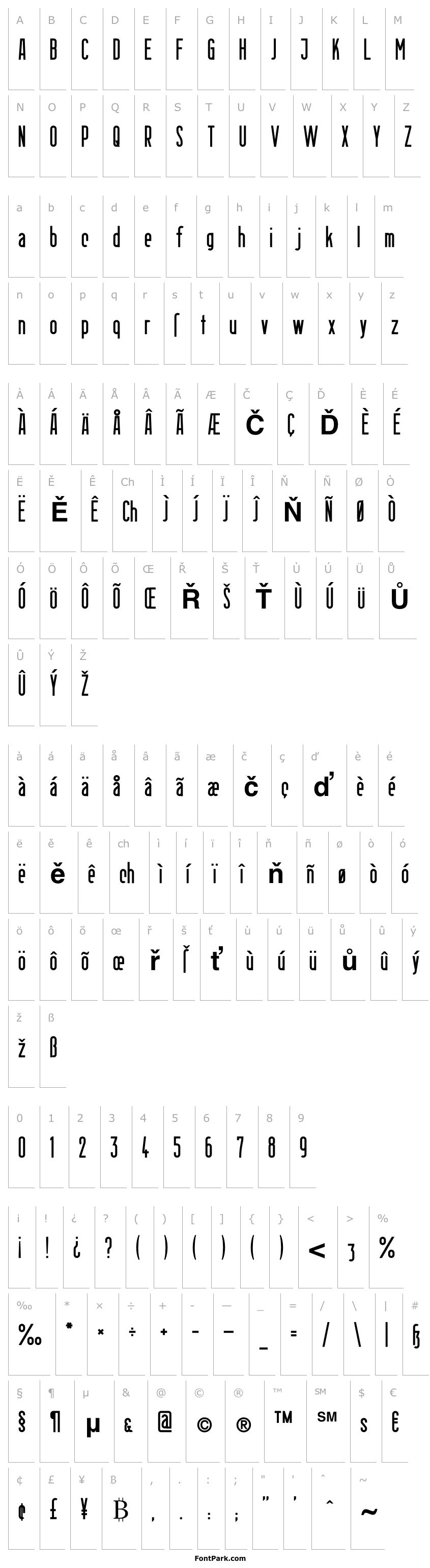 Přehled Berlin Email Semibold Bold