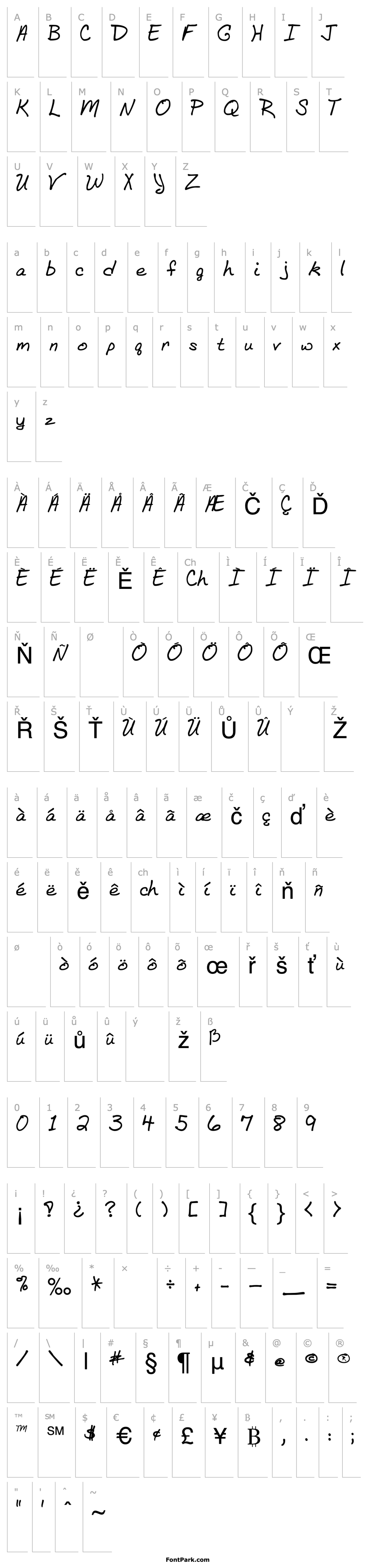 Overview BethHand Regular