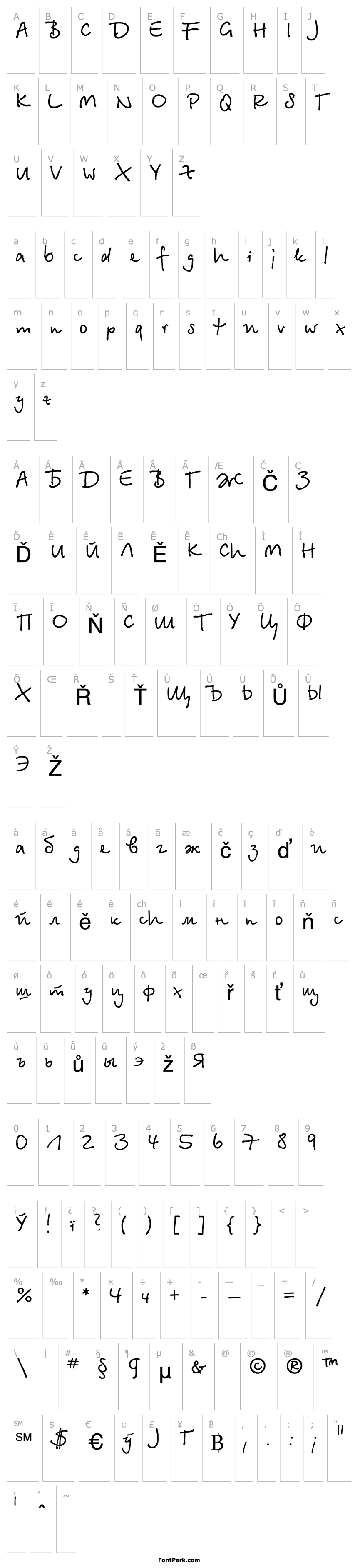 Přehled Betina Script