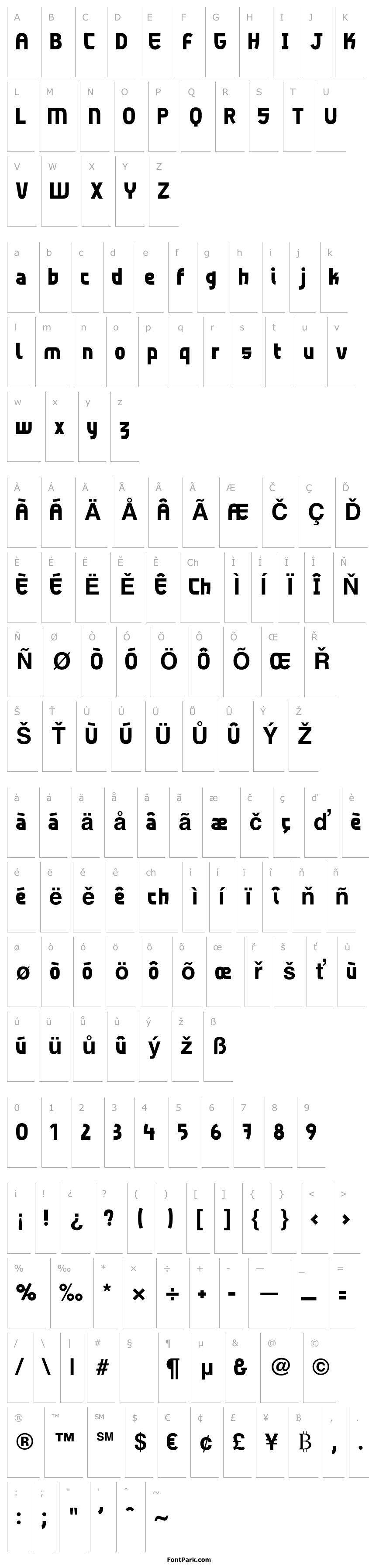 Přehled beton Bold