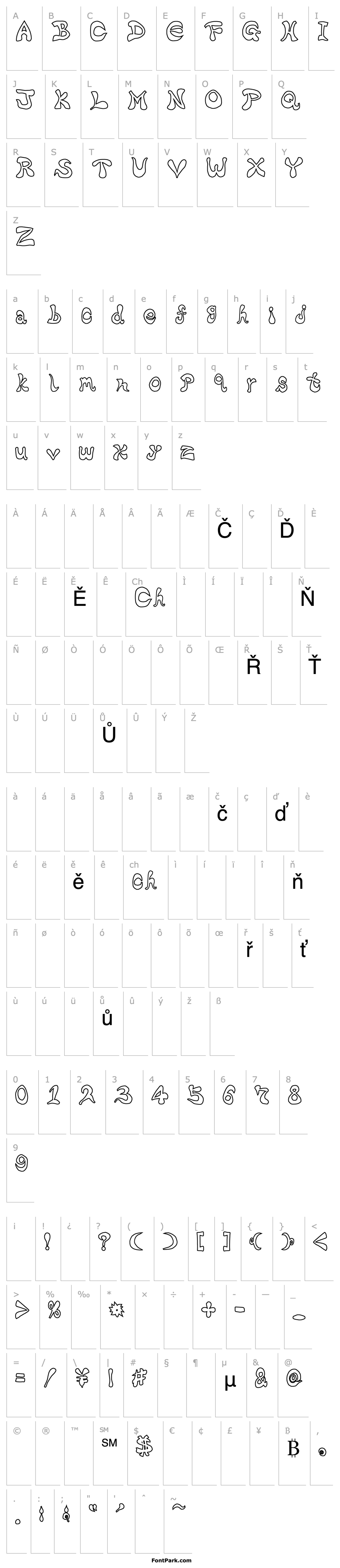 Overview Bharatic-Font(W)