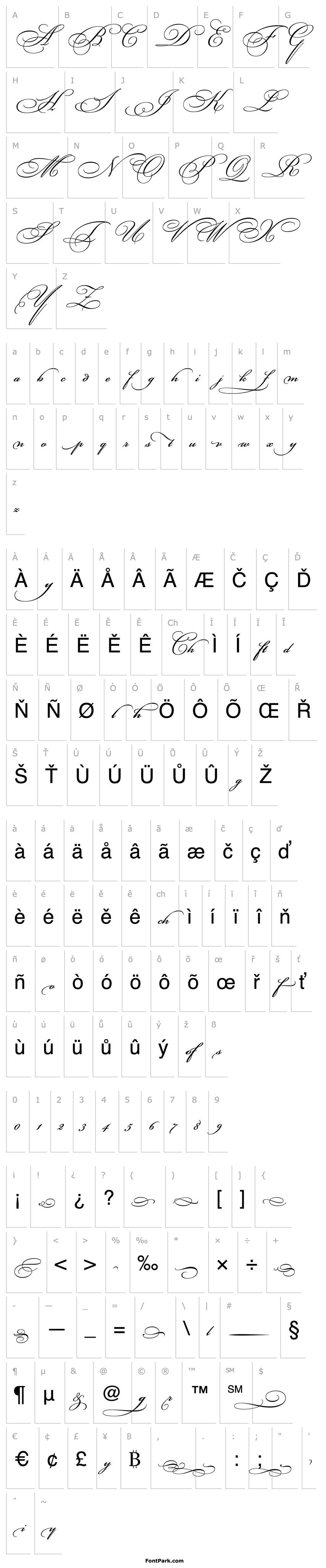 Overview BickhamScriptFancy2