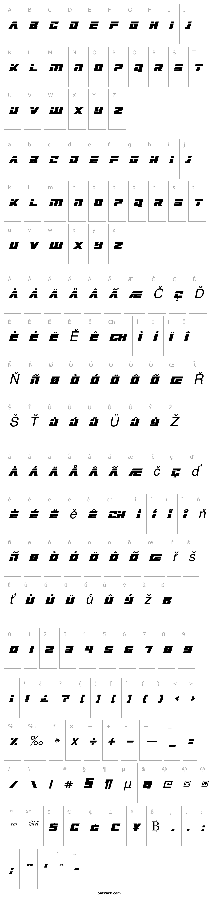 Overview Big Bad Robot Italic