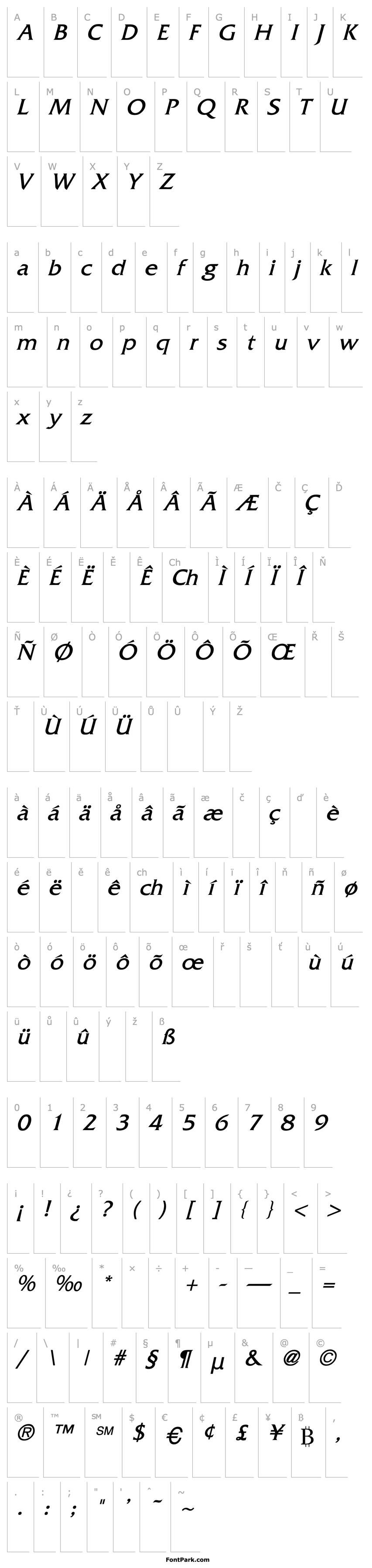 Overview BigBear Reg Italic