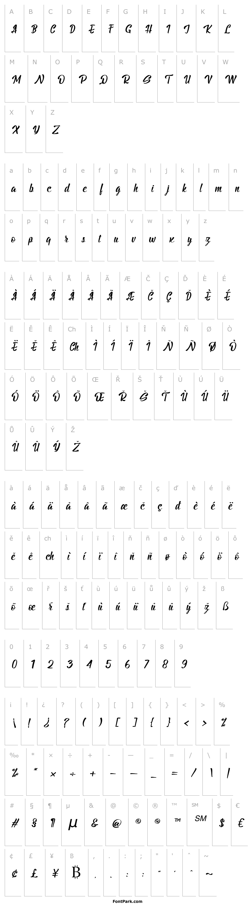 Přehled BillyTheGang-Italic