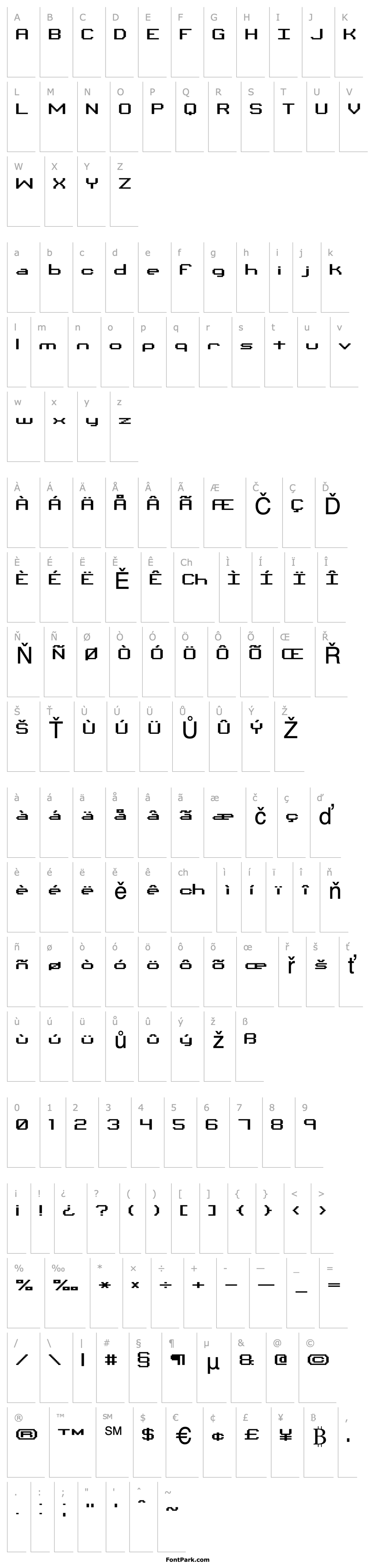 Přehled Binary X CHR BRK