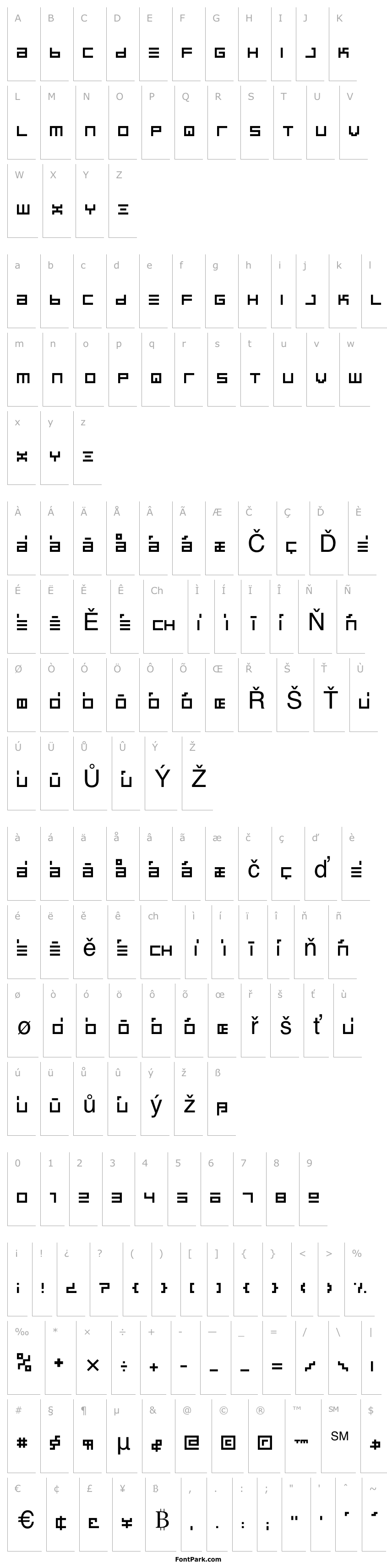 Overview BINRegular-Regular