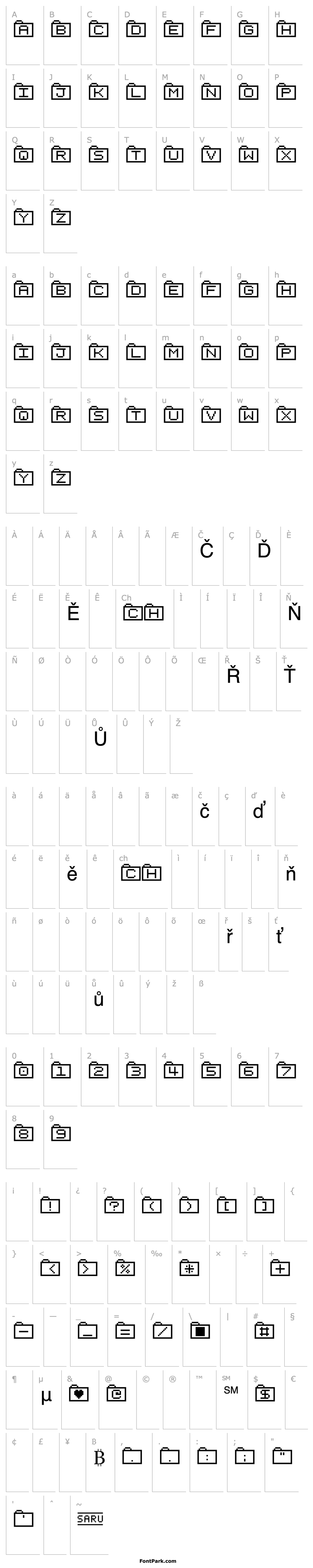 Přehled Bit Folder15 (sRB)