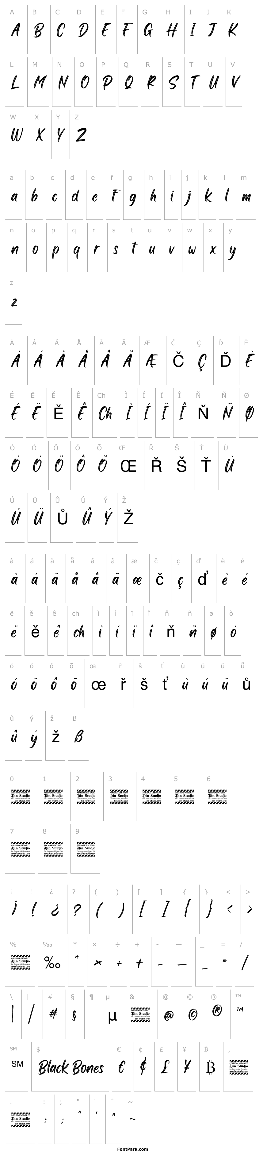 Overview Black Bones Personal Use