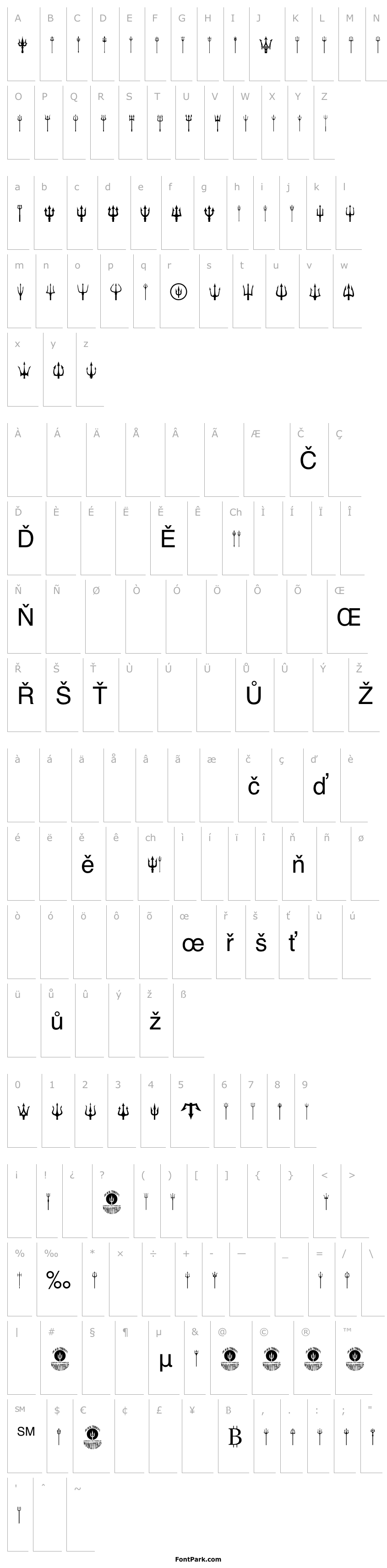 Overview Black Trident