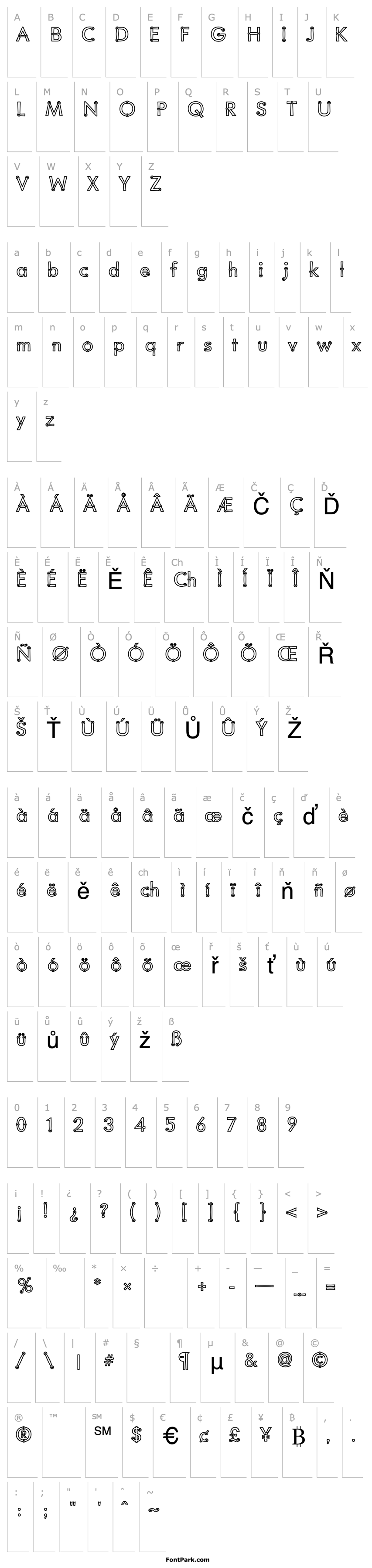 Přehled Blacksmith Delight Outlined