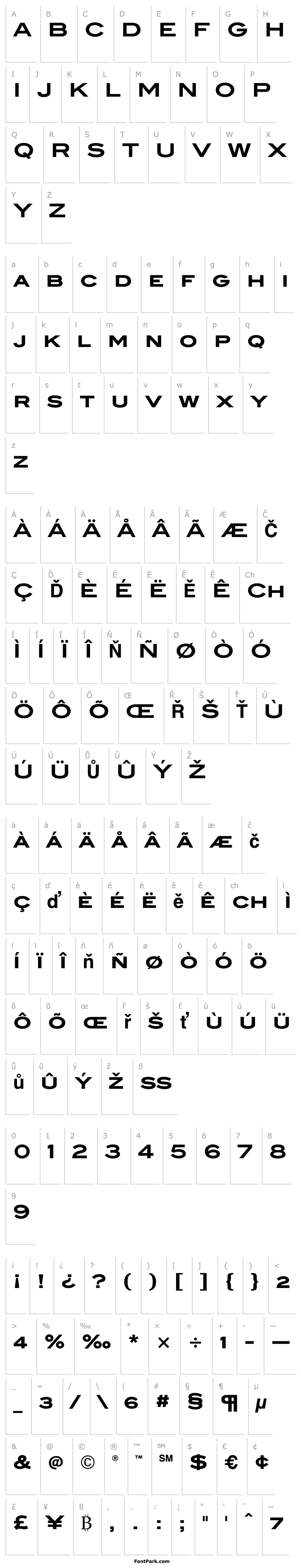 Overview BlairITC TT Bold